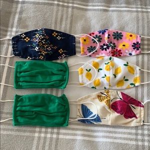 NEW Six Hanna Andersson Organic Kids Masks